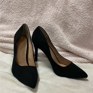 Abound women’s heels black suede size 12 new